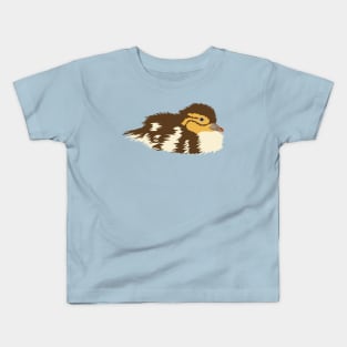 Duckling Mandarin Duck Kids T-Shirt